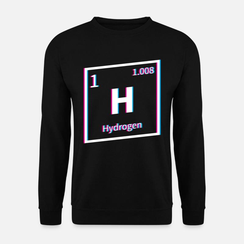 Hydrogen Energy Hydrogen Element - Unisex Sweatshirt - black
