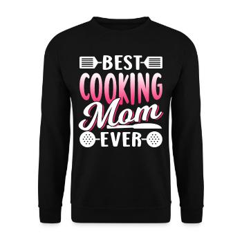 Meilleure mère cuisinière de tous les temps Maman cuisine - Sweat-shirt Unisexe - noir - Devant - Alina (178cm) & Michal (187cm)