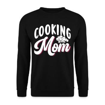 Cuisiner Maman Mère Cuisinière Cuisiner Cuisiner - Sweat-shirt Unisexe - noir - Devant - Alina (178cm) & Michal (187cm)
