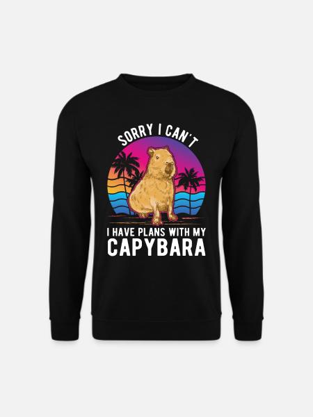 Capybara Gift Capybara - Unisex Sweatshirt - black