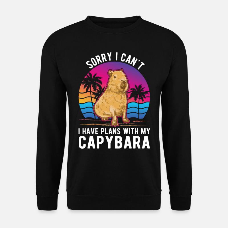 Capybara Gift Capybara - Unisex Sweatshirt - black