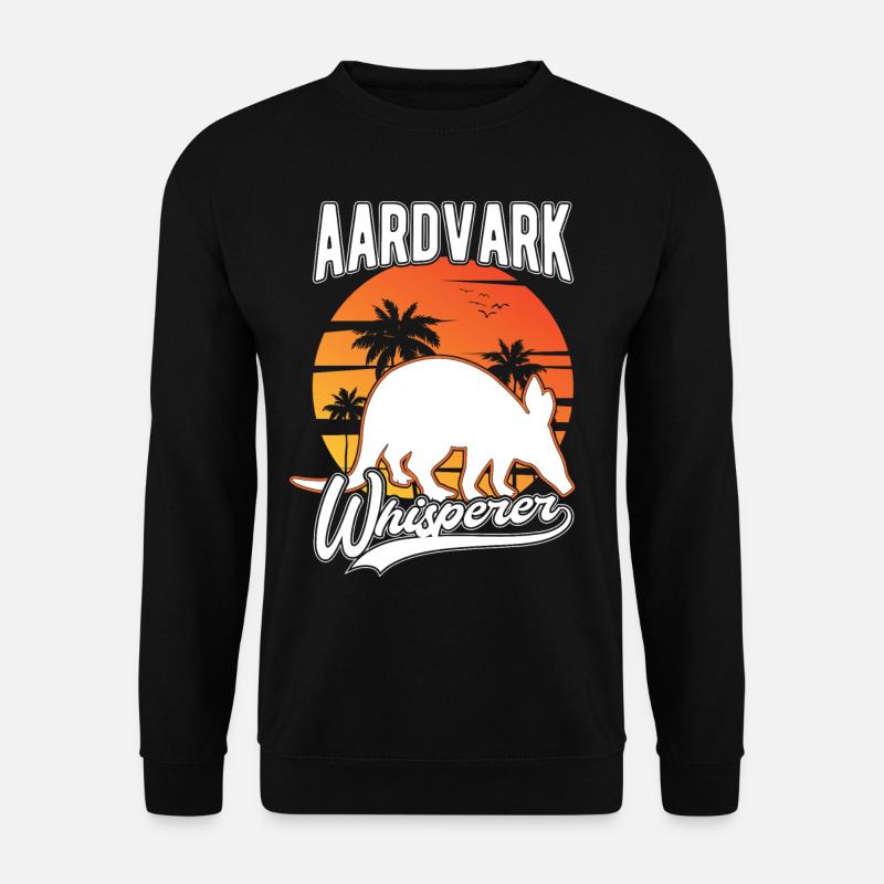 Erdferkel Flüsterer Aardvark Whisperer - Sweat-shirt Unisexe - noir