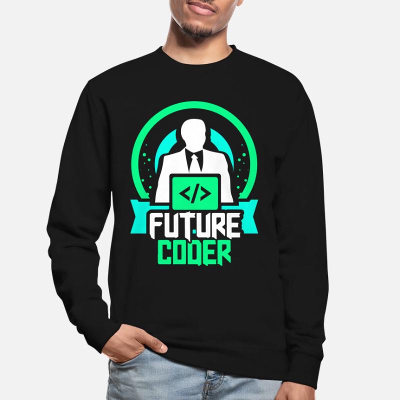 Zukünftiger Coder Coding Programmierer Code Unisex Pullover