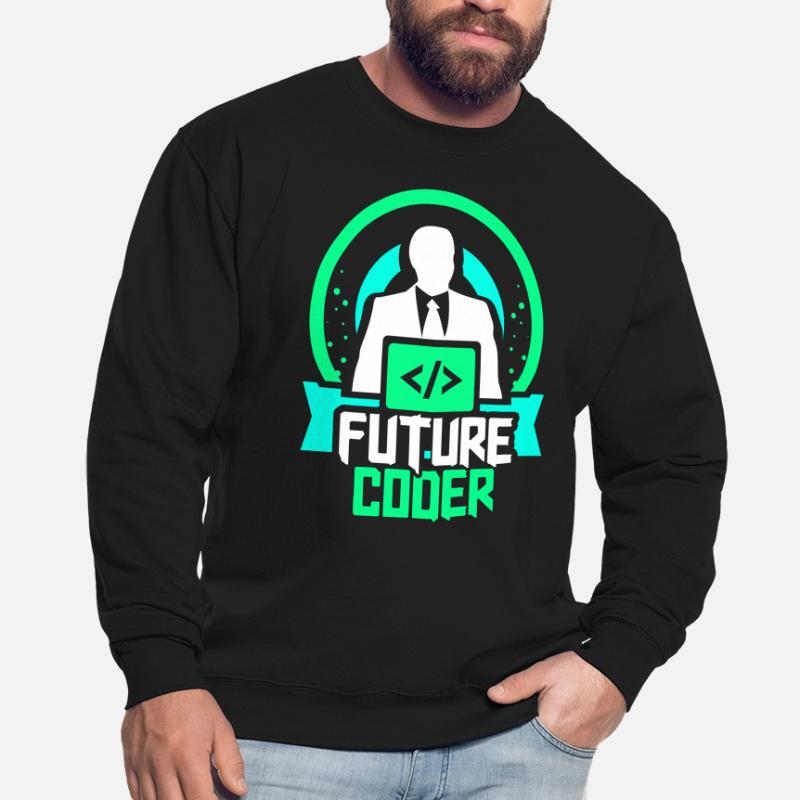 Zukünftiger Coder Coding Programmierer Code Unisex Pullover