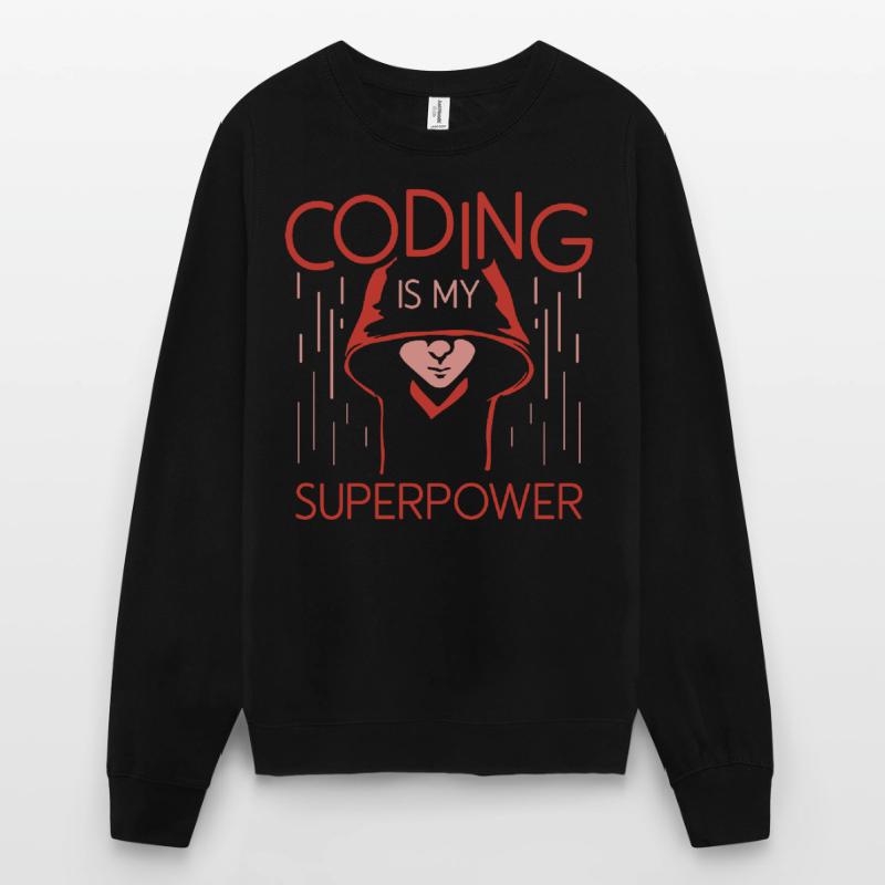 Coding Ist Meine Superkraft Programmierer Coder Unisex Pullover