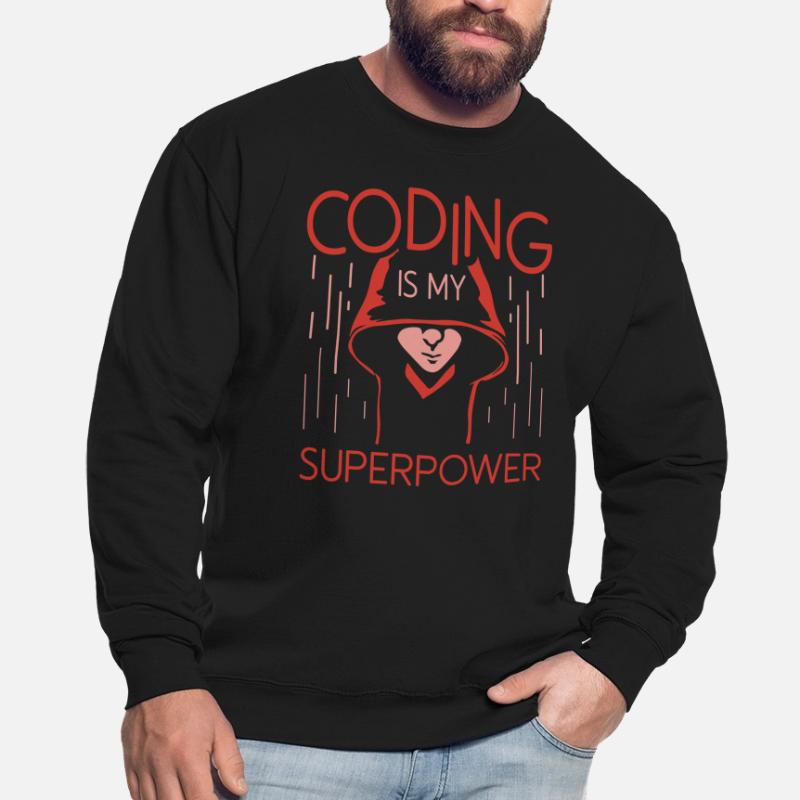 Coding Ist Meine Superkraft Programmierer Coder Unisex Pullover