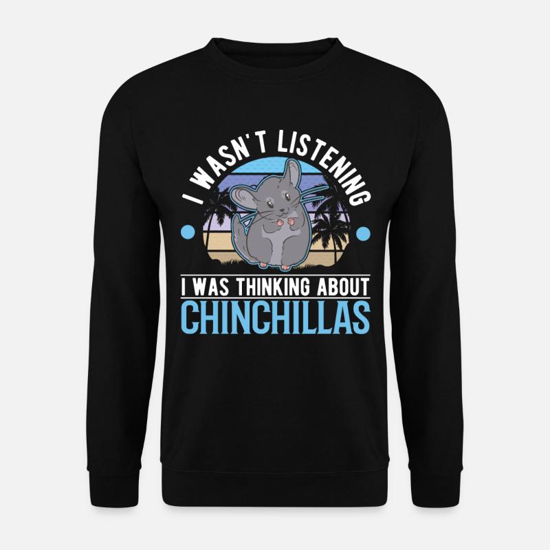 Chinchilla lovers - Unisex Sweatshirt - black