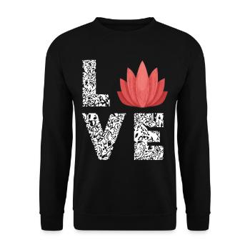 Massage Therapeut Welness Spa Massage Therapy - Unisex Pullover - Schwarz - Vorne - Alina (178cm) & Michal (187cm)