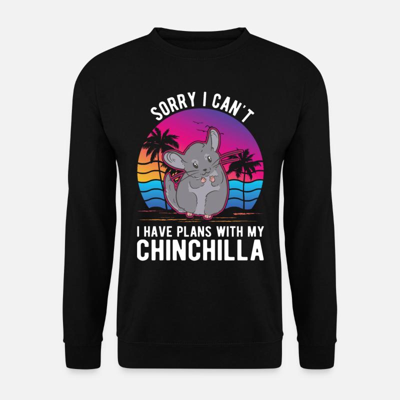 Chinchilla lovers - Unisex Sweatshirt - black