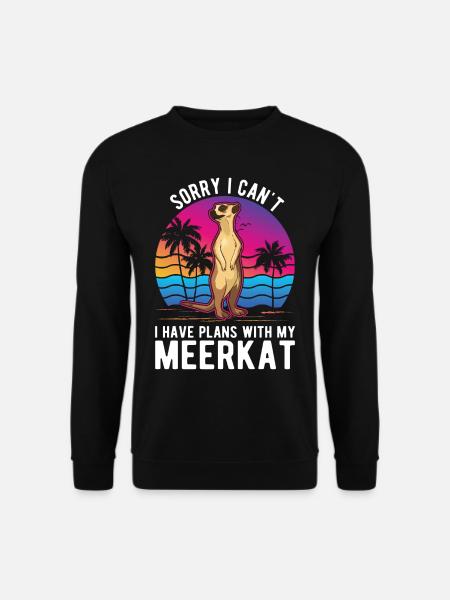 Suricate Cadeau Suricate Suricate - Sweat-shirt Unisexe - noir