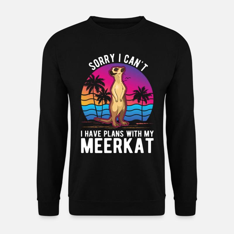 Meerkat Gift Meerkat - Unisex Sweatshirt - black