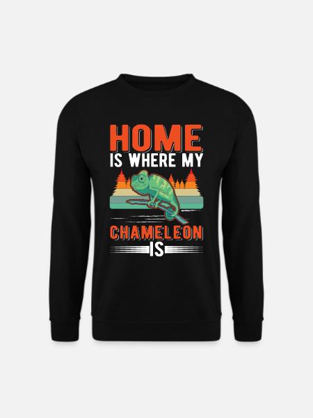 Chameleon Home Chameleon - Sweat-shirt Unisexe - noir
