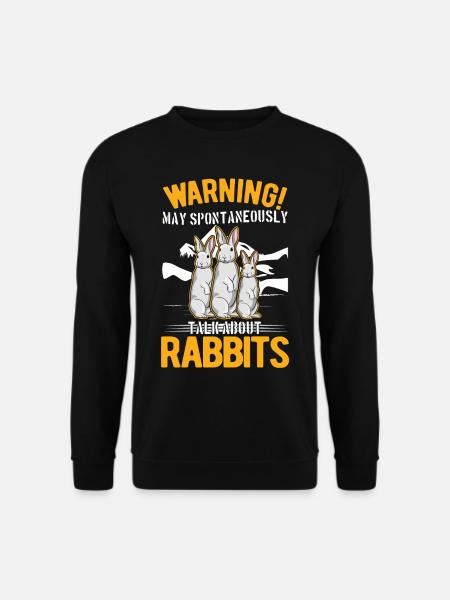 Lapin Lapin Lapin Lapin - Sweat-shirt Unisexe - noir