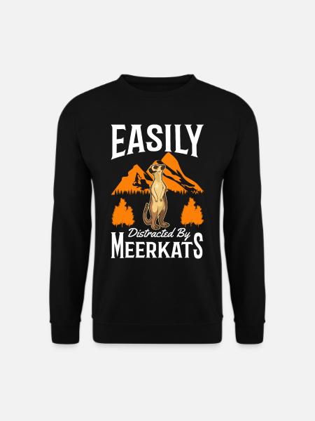 Suricate Cadeau Suricate Suricate - Sweat-shirt Unisexe - noir