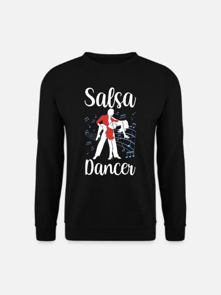 Salsa Tänzer Hobby Tanz Tanzen - Unisex Pullover - Schwarz