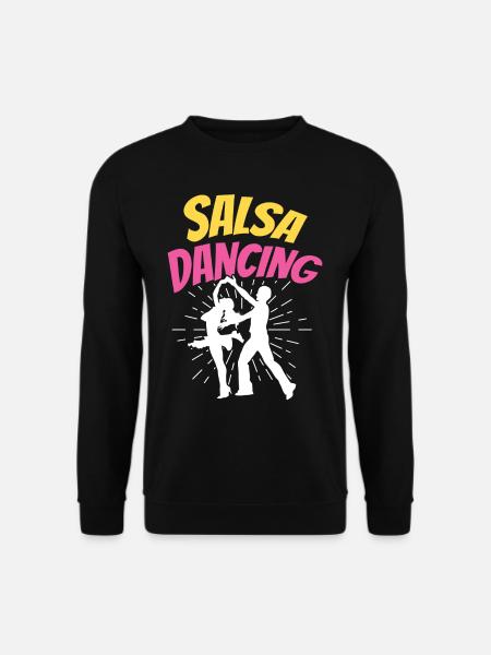 Salsa Tanzen Tänzer Tanz Hobby - Unisex Pullover - Schwarz