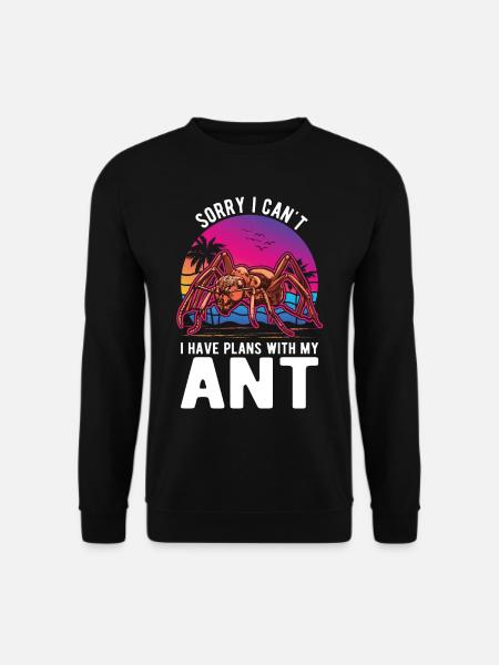 Ameisen Ameisenfarm Ameisenhaufen Feuerameisen - Unisex Pullover - Schwarz
