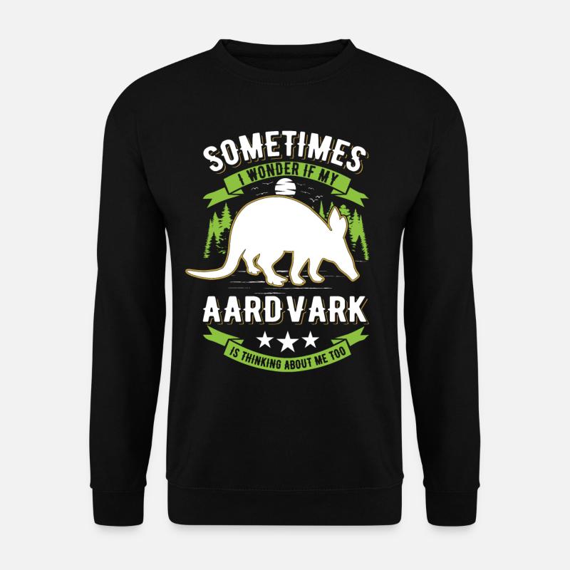 Aardvark Cadeau Aardvark - Sweat-shirt Unisexe - noir