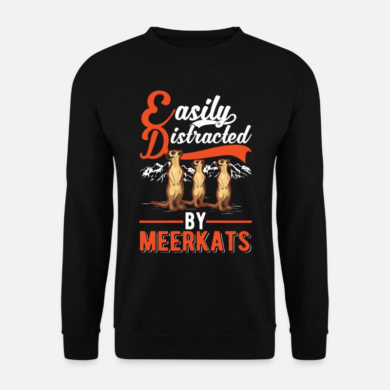 Meerkat Gift Meerkat - Unisex Sweatshirt - black