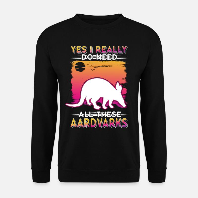 Aardvark Cadeau Aardvark - Sweat-shirt Unisexe - noir