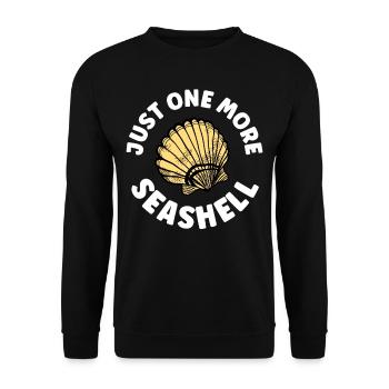 Only one mussel Mussel collectors - Unisex Sweatshirt - black - Front - Alina (178cm) & Michal (187cm)