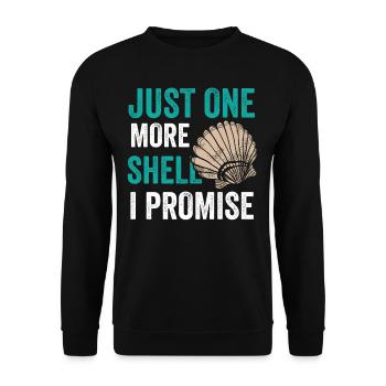 Un seul obus de plus promis Collecter des obus - Sweat-shirt Unisexe - noir - Devant - Alina (178cm) & Michal (187cm)