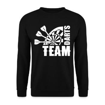 Équipe Darts Club Darts Équipe - Sweat-shirt Unisexe - noir - Devant - Alina (178cm) & Michal (187cm)