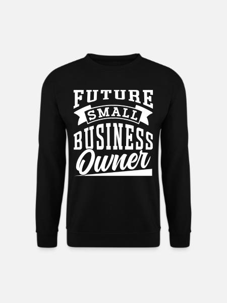 Zukünftiger Inhaber Eines Kleinunternehmens CEO - Unisex Pullover - Schwarz