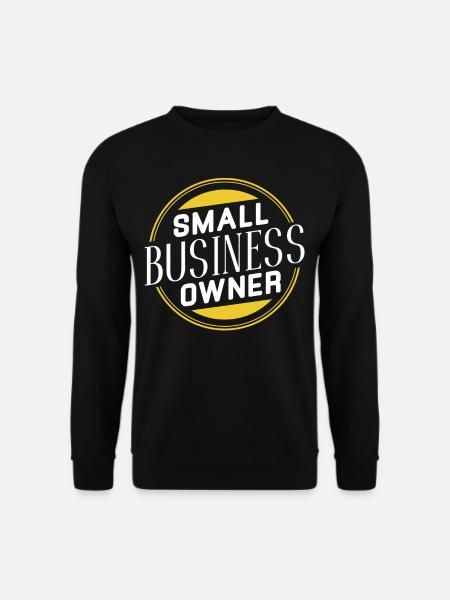 Kleinunternehmer CEO Gründer Besitzer - Unisex Pullover - Schwarz