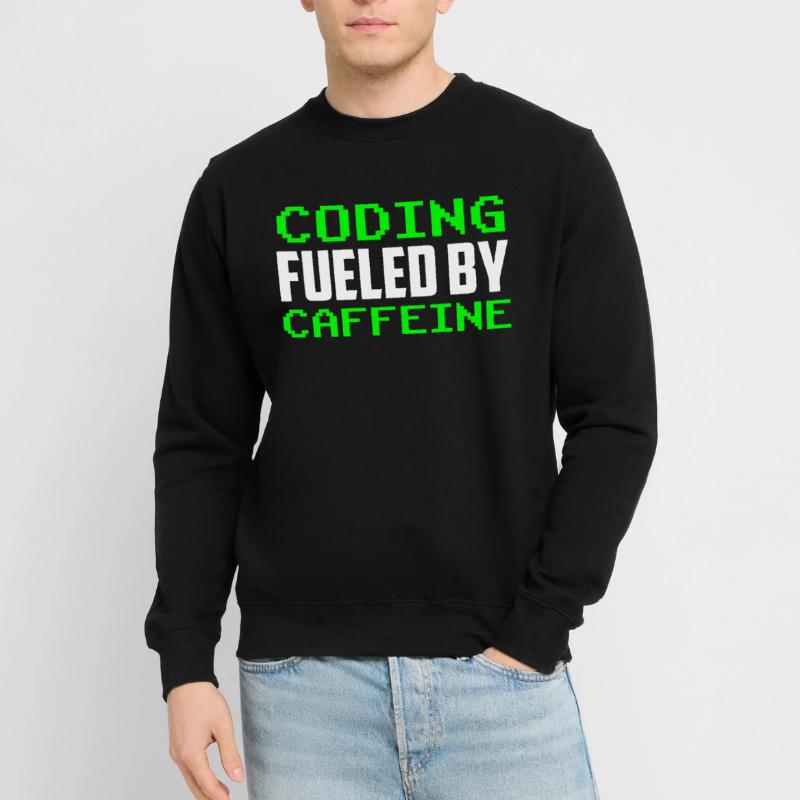 Programmation propulsée par le code de la caféine Sweat-shirt Unisexe
