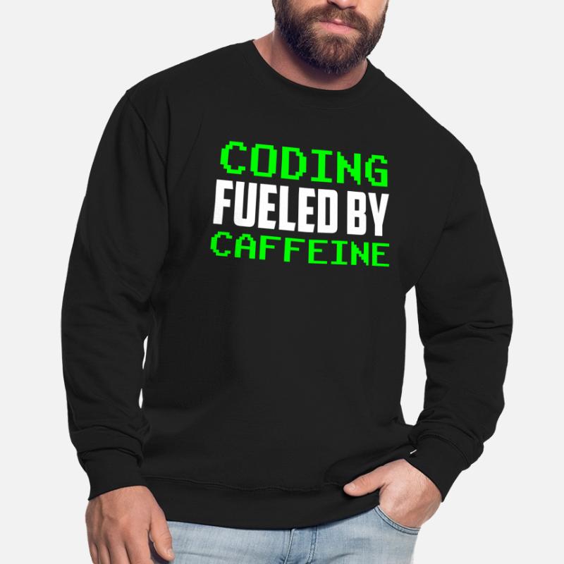 Programmieren Angetrieben Durch Koffein Code Unisex Pullover