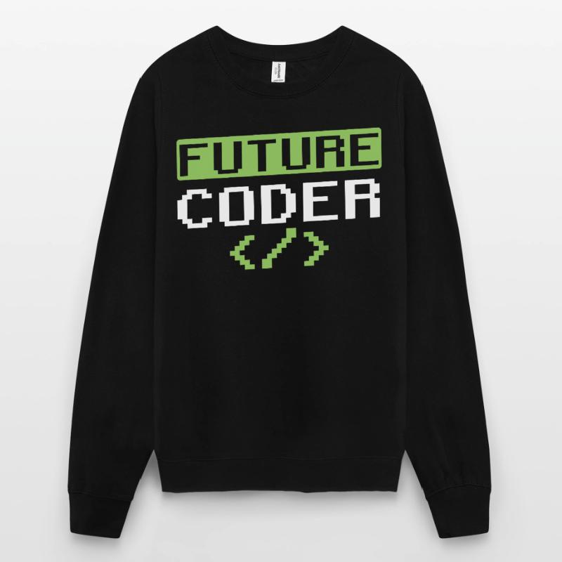 Code du programmeur de codage du futur codeur Sweat-shirt Unisexe