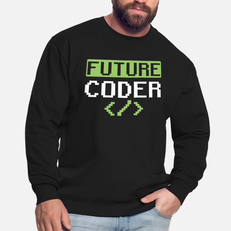 Code du programmeur de codage du futur codeur Sweat-shirt Unisexe