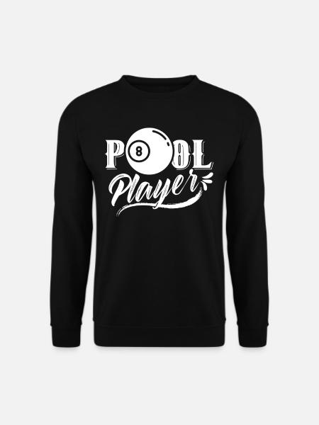 Pool Player Billiard Billiard Lovers - Unisex Sweatshirt - black