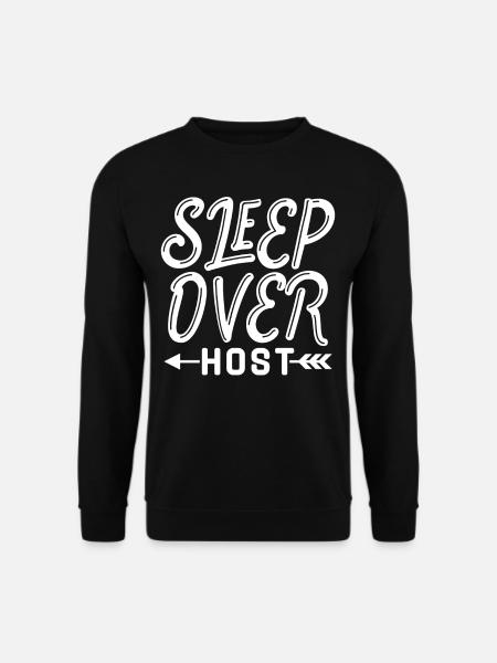 Overnight hosts Stay overnight Stay - Unisex Sweatshirt - black