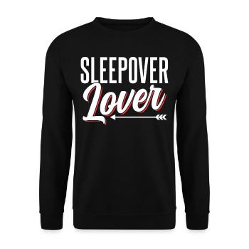 Nuitée des amoureux Nuitée - Sweat-shirt Unisexe - noir - Devant - Alina (178cm) & Michal (187cm)