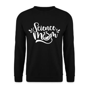 Science Mama Science Scientist Team - Sweat-shirt Unisexe - noir - Devant - Alina (178cm) & Michal (187cm)