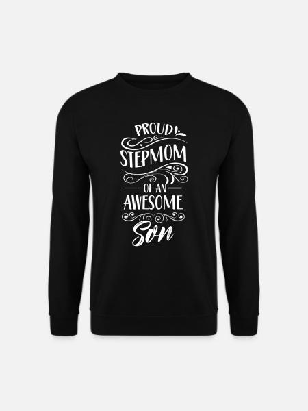 Fière belle-mère d’un grand fils - Sweat-shirt Unisexe - noir
