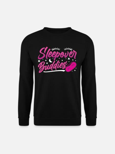 Sleepover Friends Party Overnight Stay - Unisex Sweatshirt - black