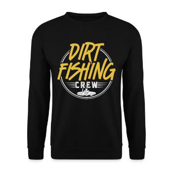 Dirt Fishing Team Probe Walking Metal - Sweat-shirt Unisexe - noir - Devant - Alina (178cm) & Michal (187cm)