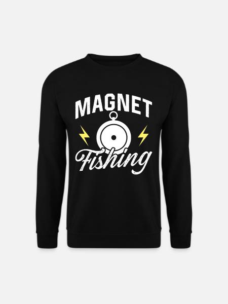 Magnet fishing Magnet - Unisex Sweatshirt - black