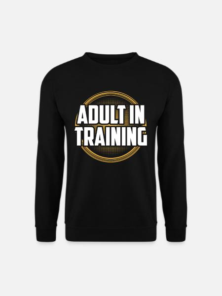 Voksen i uddannelse Fødselsdag Voksen - Unisex sweater - sort