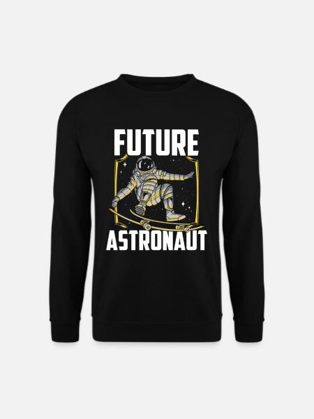 Future Astronaut Rocket Astronomy Space - Unisex Sweatshirt - black