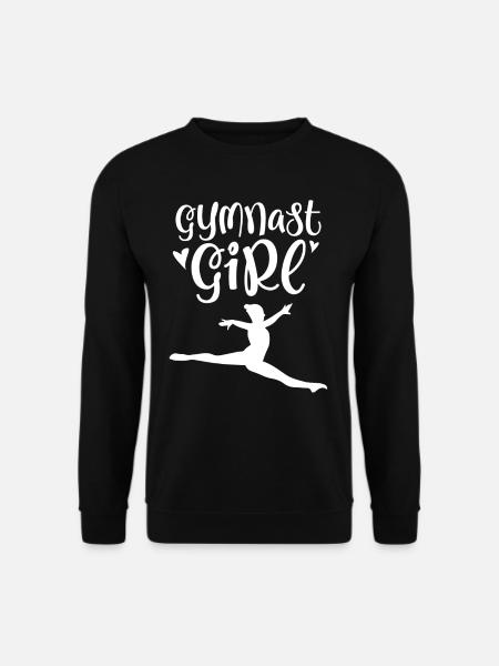 Gymnast Gymnast Girls Gymnastics Gymnastics - Unisex Sweatshirt - black