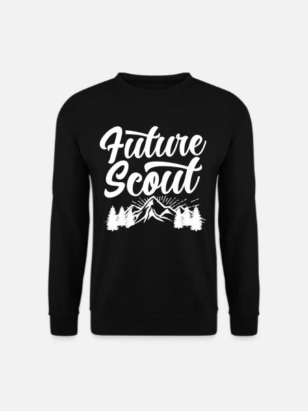 Future Scout Camp Sippe Pfadfinden - Unisex Sweatshirt - black