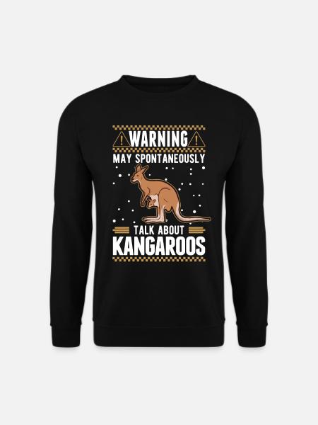 Kangourou Australie Kangourou australien - Sweat-shirt Unisexe - noir