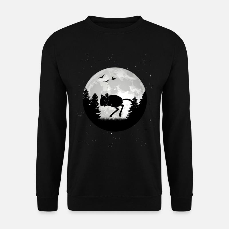 Gerbille Moon Racing Rat Gerbille - Sweat-shirt Unisexe - noir