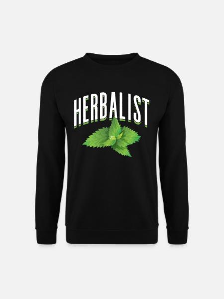 Kräutersammler Kräuter Kräutergarten Kraut - Unisex Pullover - Schwarz