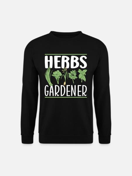 Herb Gardener Herbology Herb - Unisex Sweatshirt - black