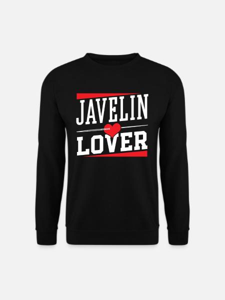 Speerwerfen Liebhaber Speerwurf Speer Speerwerfer - Unisex Pullover - Schwarz
